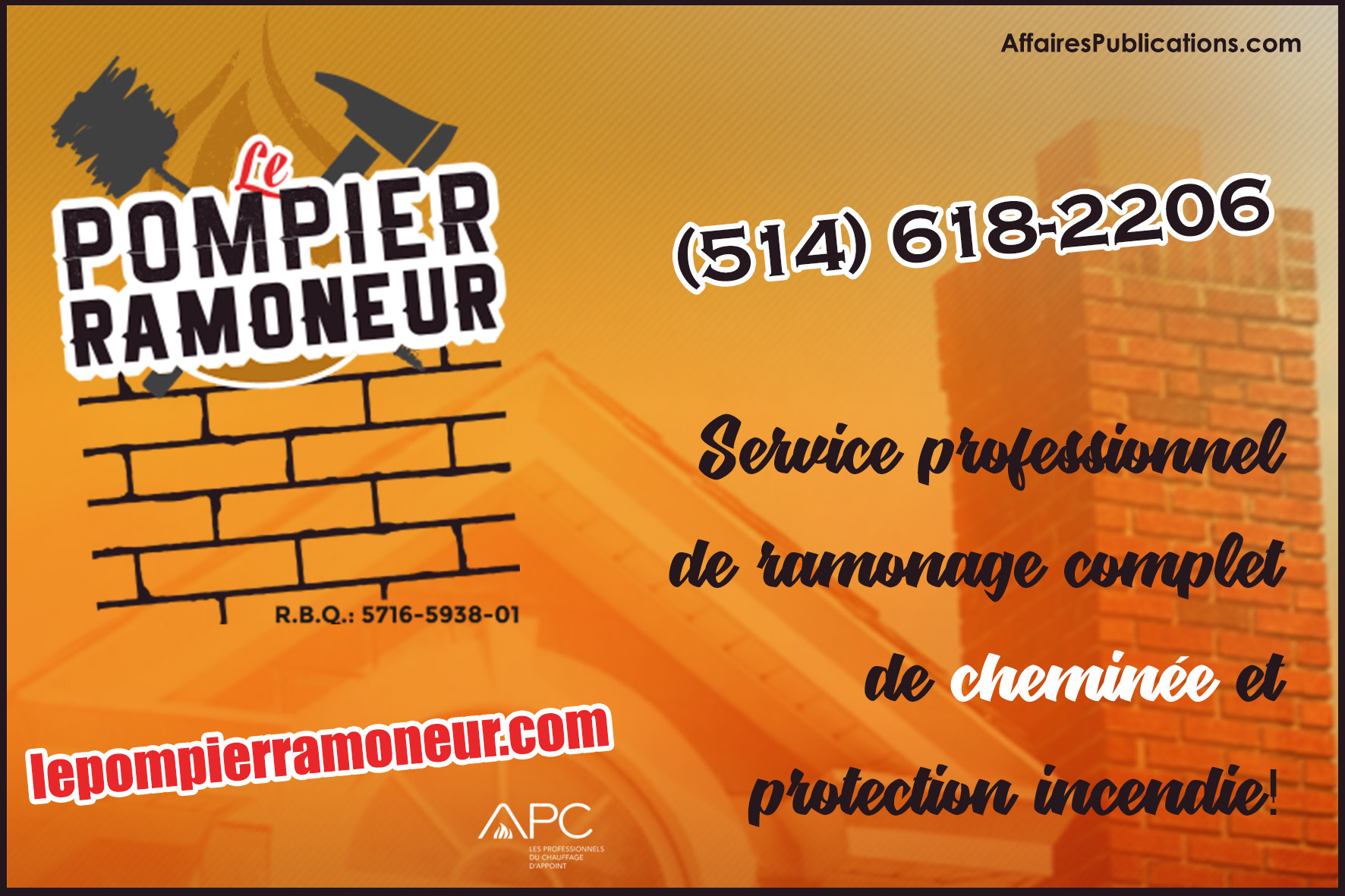 POMPIER RAMONEUR INC