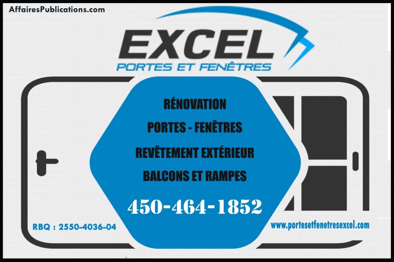 PORTES ET FENÊTRES EXCELS INC