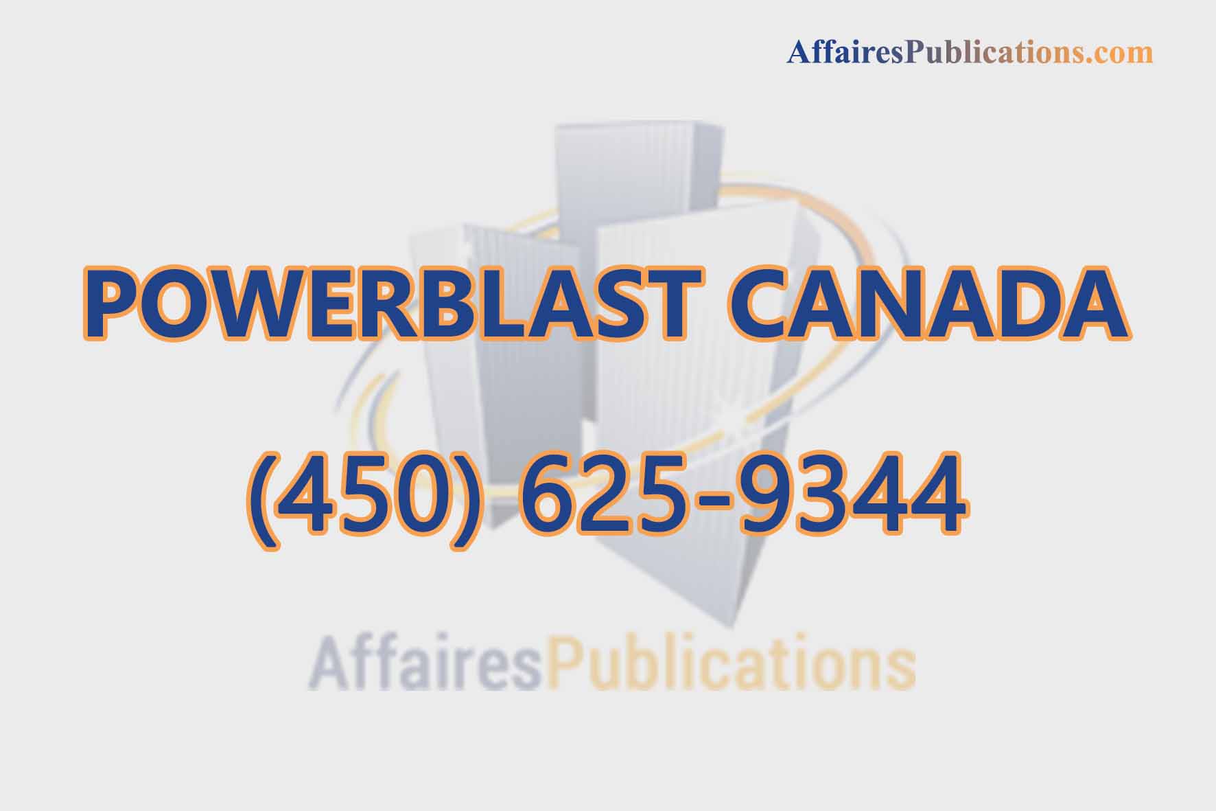 POWERBLAST CANADA