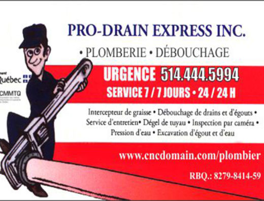 PRO DRAIN EXPRESS INC