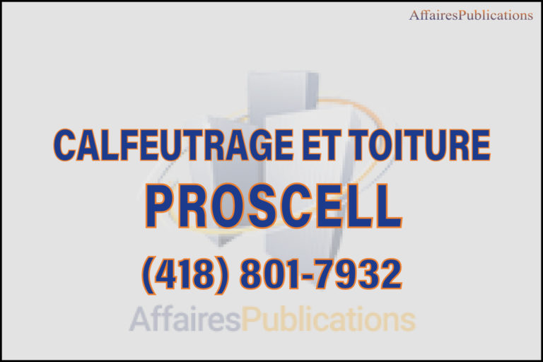 CALFEUTRAGE ET TOITURE PROSCELL