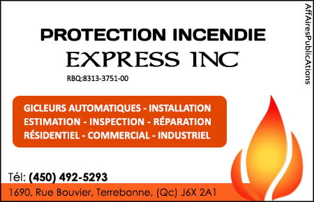 PROTECTION INCENDIE EXPRESS INC