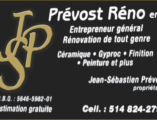 PRÉVOST RENO ENR