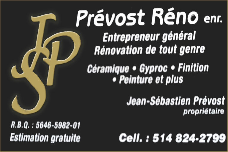PRÉVOST RENO ENR