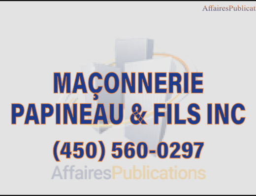 MAÇONNERIE PAPINEAU & FILS INC