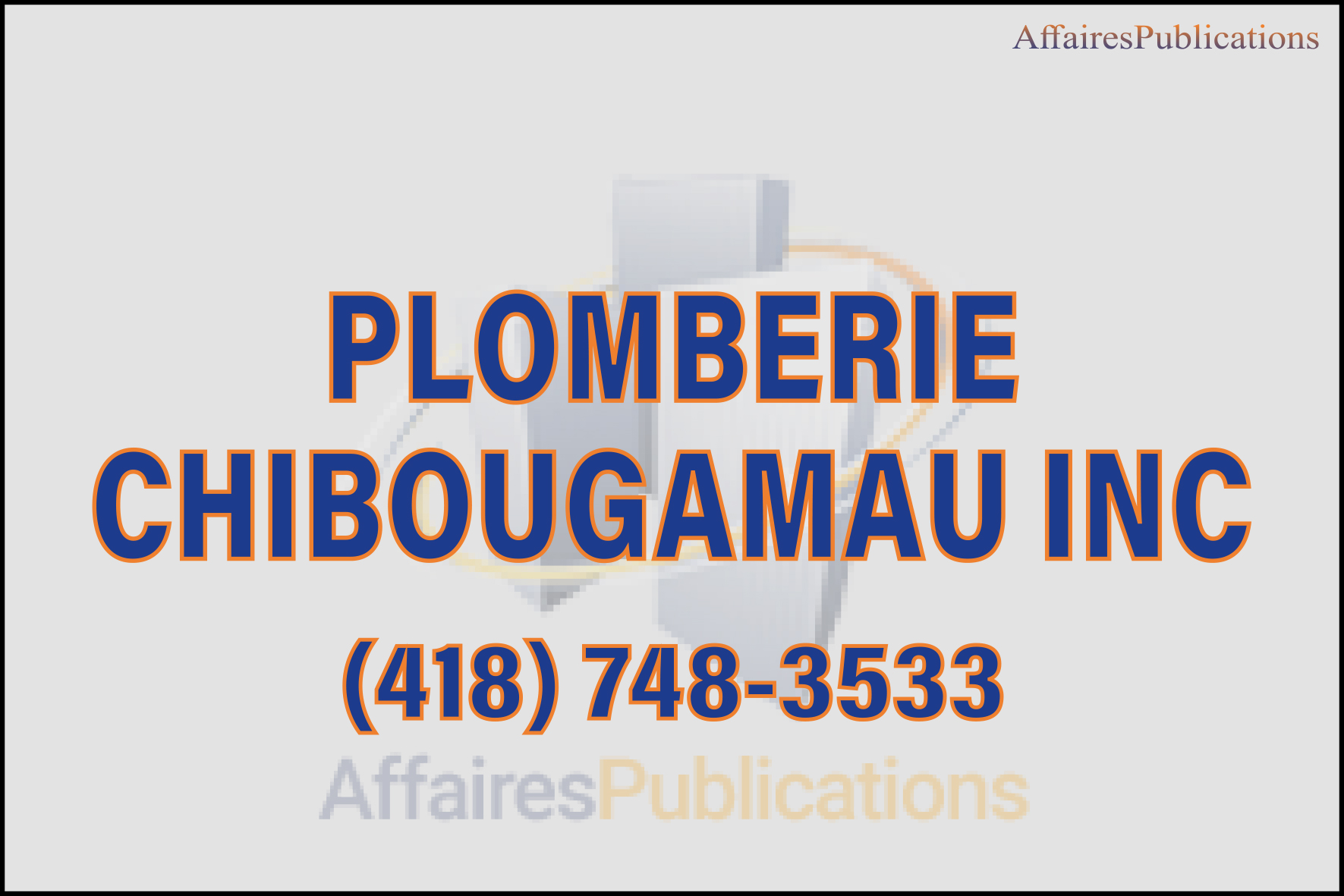 PLOMBERIE CHIBOUGAMAU INC