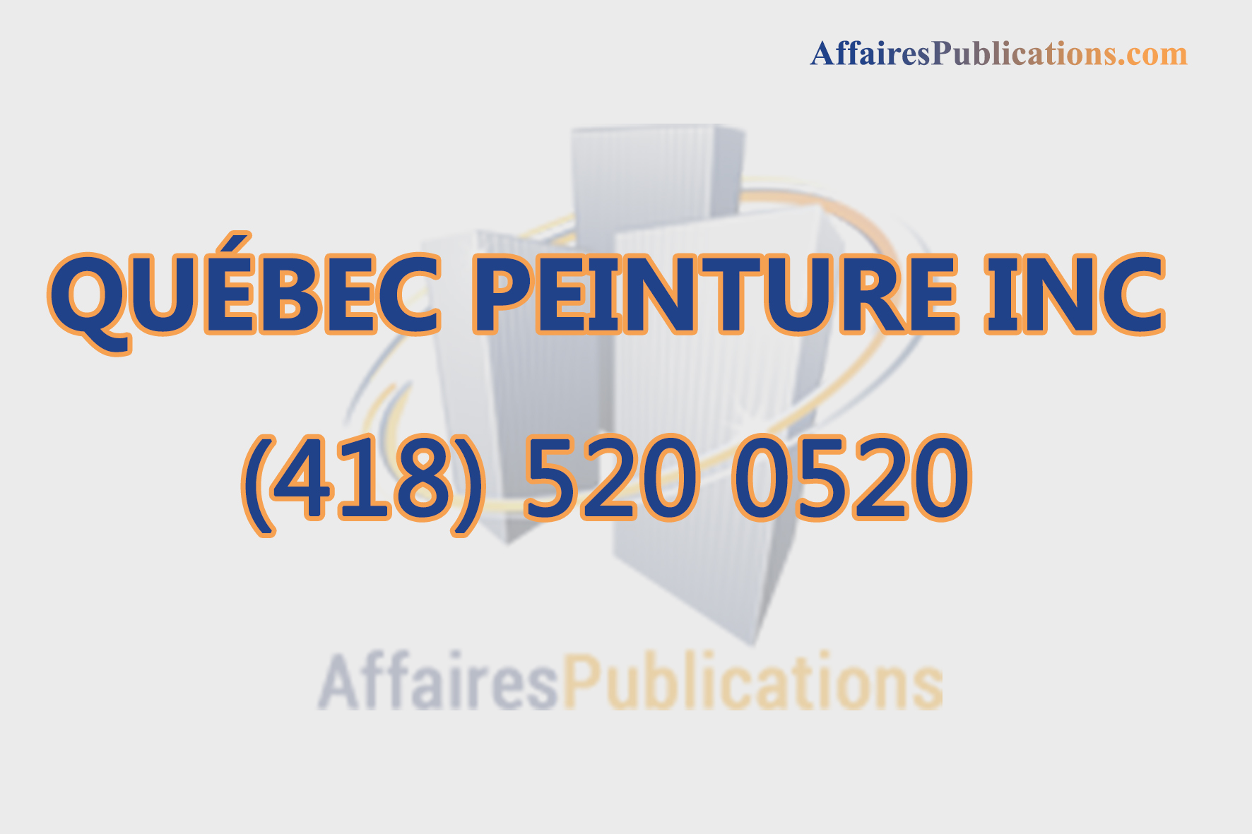 QUÉBEC PEINTURE INC