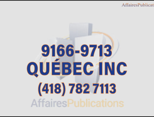 9166-9713 QUÉBEC INC