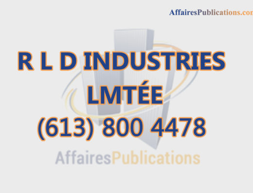 R L D INDUSTRIES LMTÉE