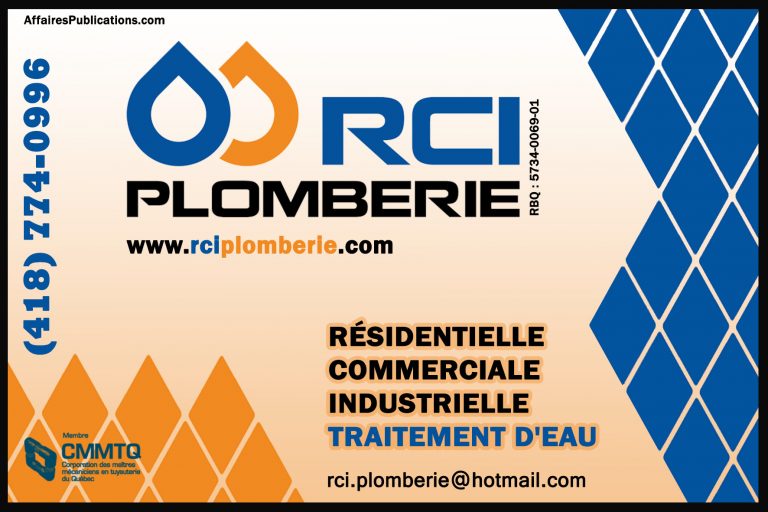 RCI PLOMBERIE INC