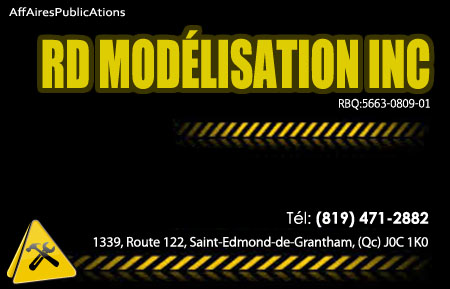 RD MODÉLISATION INC