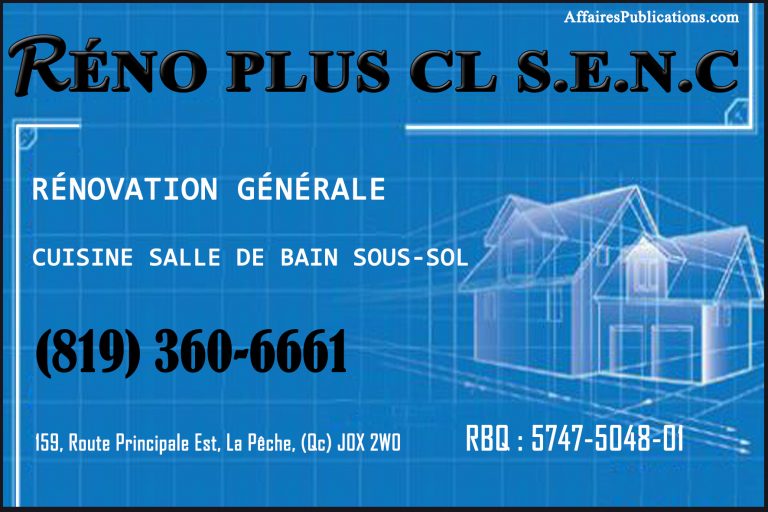 RÉNO PLUS CL S.E.N.C