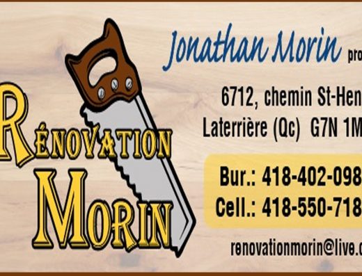 RÉNOVATION MORIN