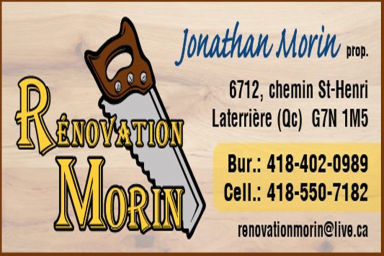 RÉNOVATION MORIN