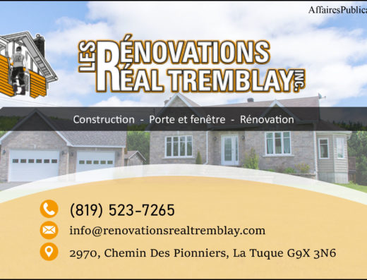 RÉNOVATIONS RÉAL TREMBLAY INC