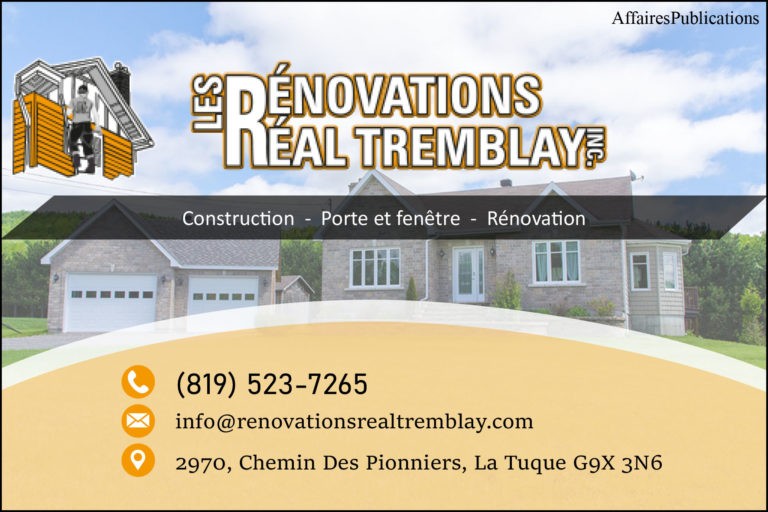 RÉNOVATIONS RÉAL TREMBLAY INC