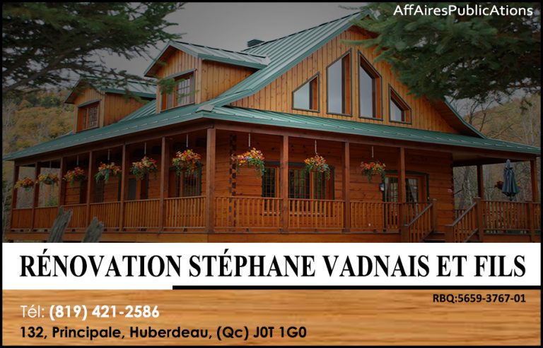 RÉNOVATION STÉPHANE VADNAIS ET FILS