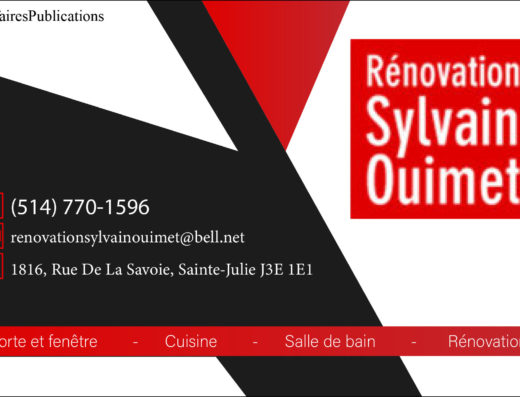 RÉNOVATION SYLVAIN OUIMET