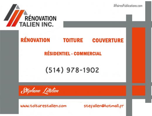 RÉNOVATION TALIEN INC