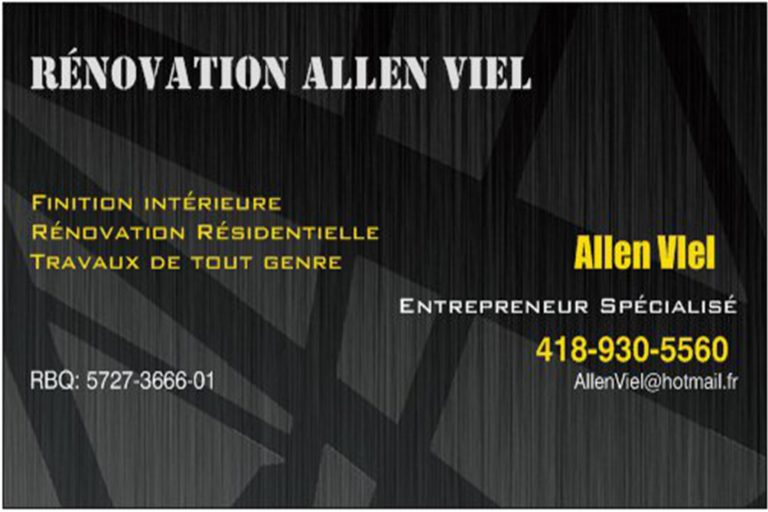 RÉNOVATIONS ALLEN VIEL