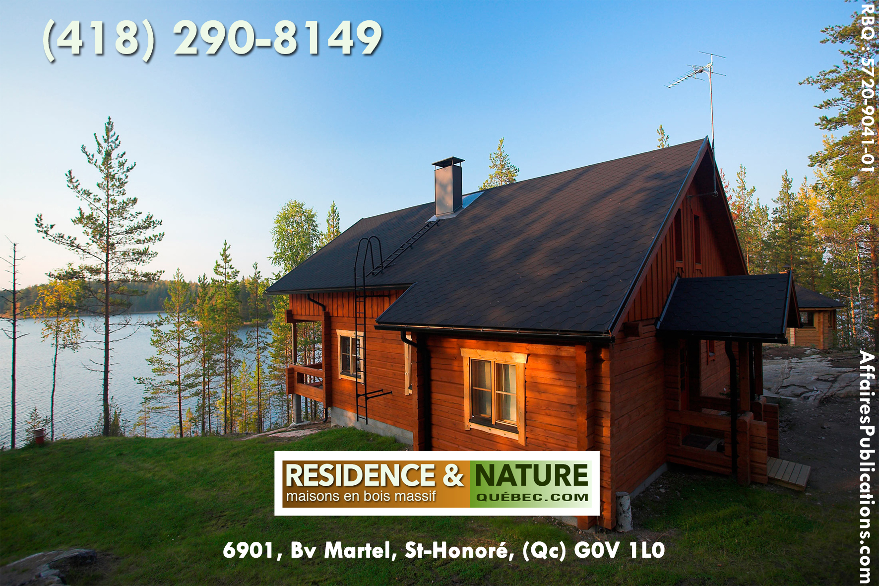 RESIDENCE ET NATURE INC