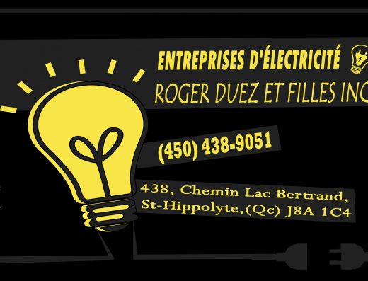 ENTREPRISES D&rsquo;ÉLECTRICITÉ ROGER DUEZ ET FILLES INC