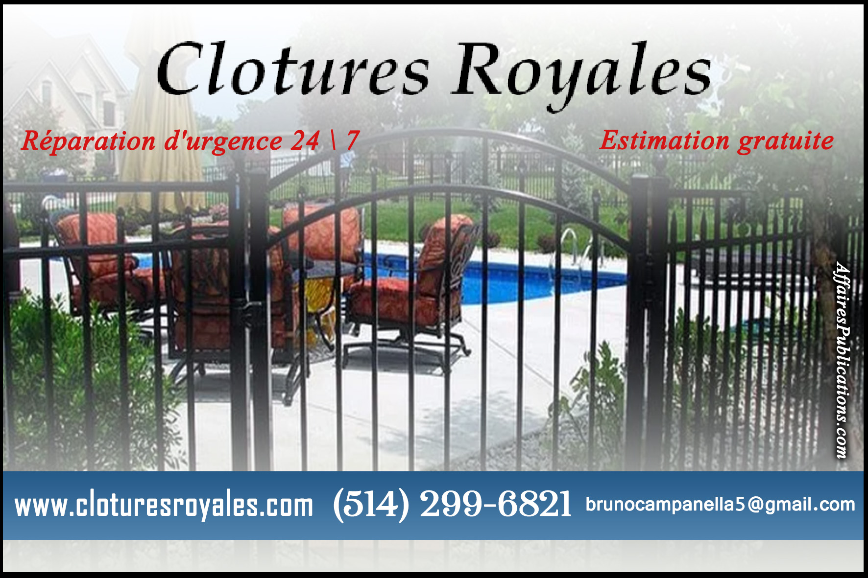AMÉNAGEMENT ET CLÔTURES ROYALES