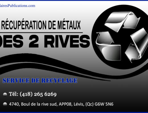 RÉCUPÉRATION DE MÉTAUX DES 2 RIVES