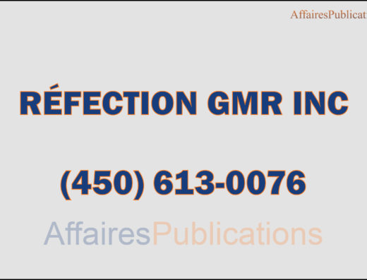 RÉFECTION GMR INC