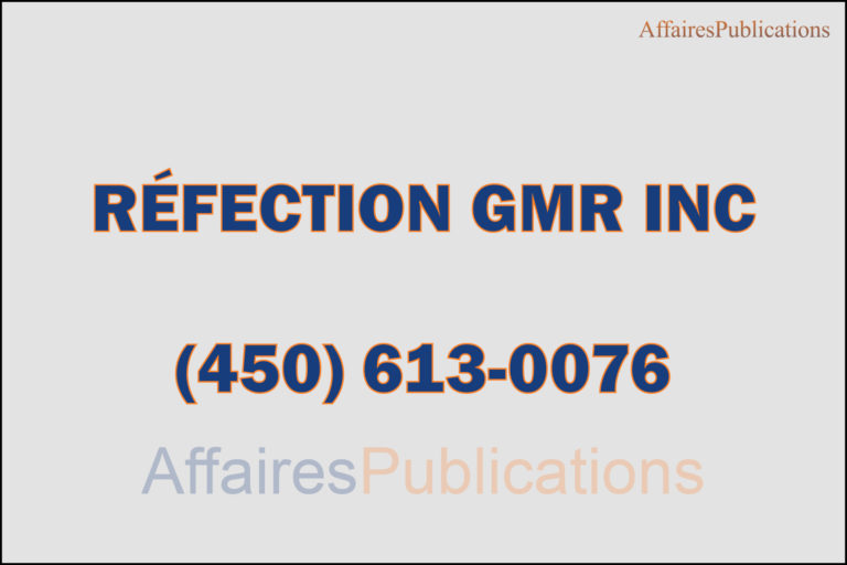 RÉFECTION GMR INC