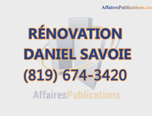 RÉNOVATION DANIEL SAVOIE