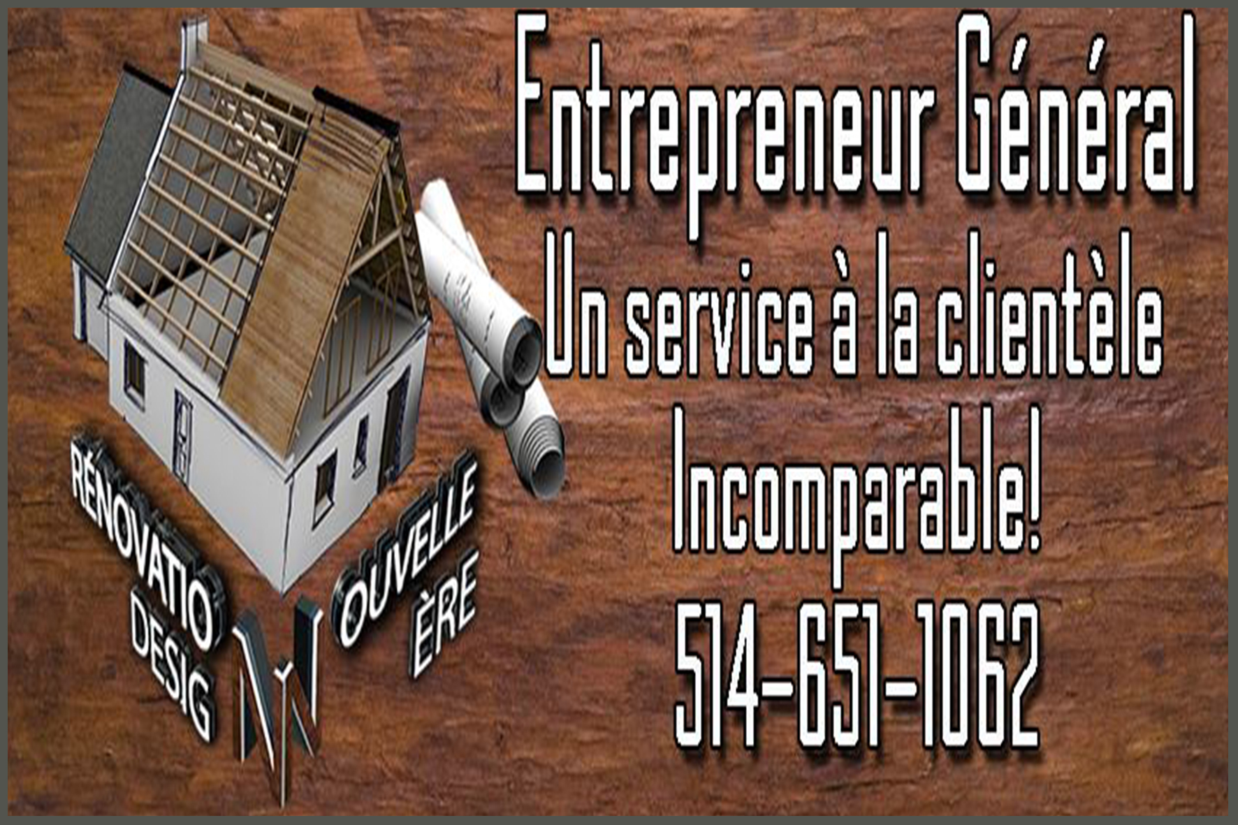 RÉNOVATION DESIGN NOUVELLE-ÉRE INC