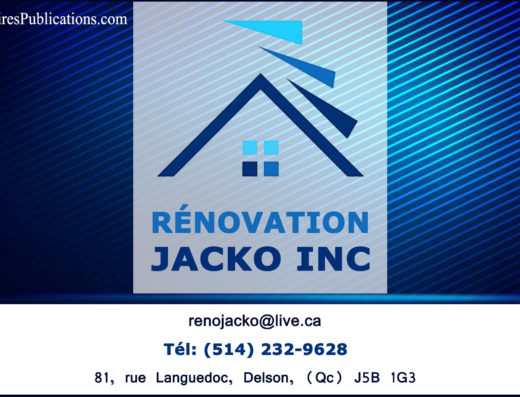 RÉNOVATION JACKO INC