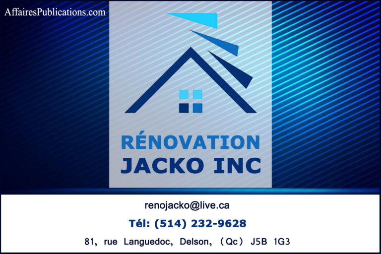 RÉNOVATION JACKO INC