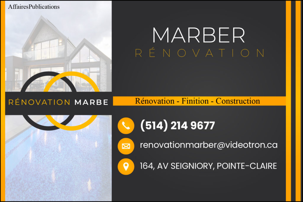 RÉNOVATION MARBER