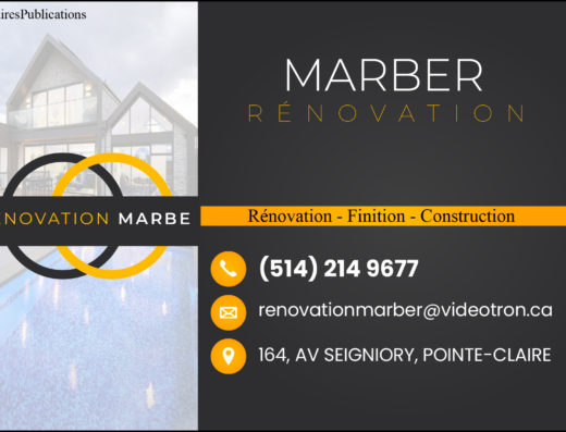 RÉNOVATION MARBER