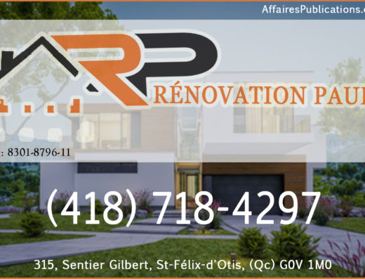 RÉNOVATION PAUL