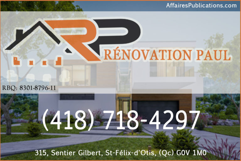 RÉNOVATION PAUL