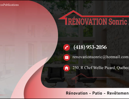 RÉNOVATION SONRIC INC