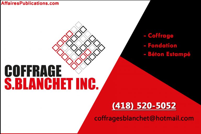 COFFRAGE S BLANCHET INC