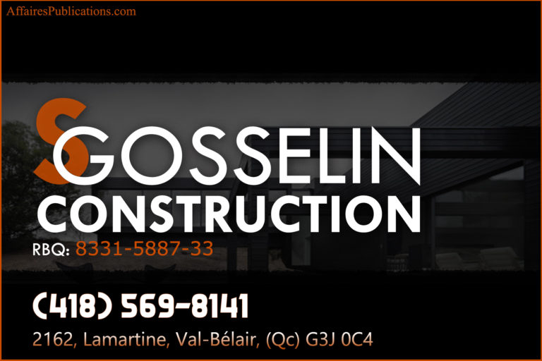 S GOSSELIN CONSTRUCTION INC