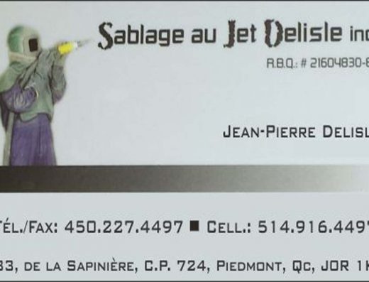 SABLAGE AU JET DELISLE INC
