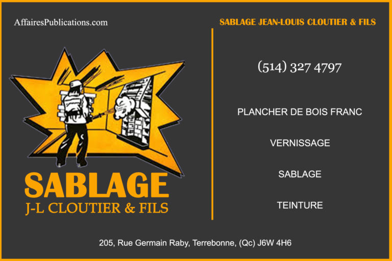 SABLAGE JEAN-LOUIS CLOUTIER & FILS