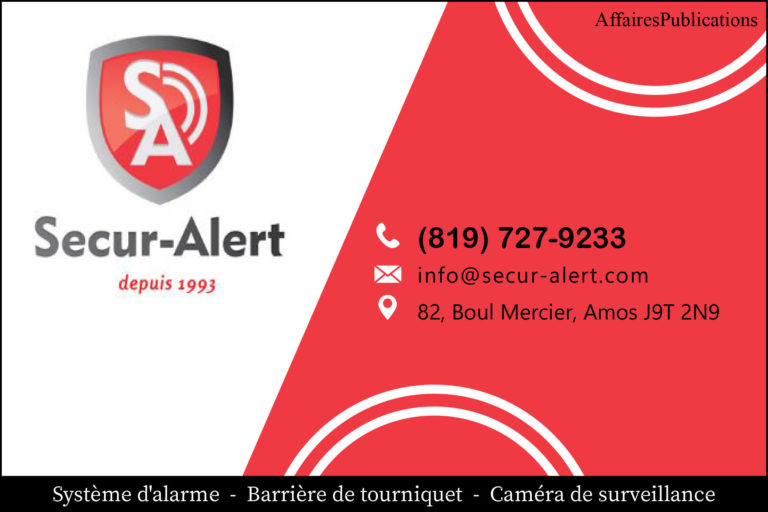 SÉCUR ALERT INC