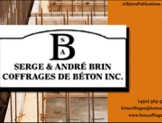 SERGE ET ANDRÉ BRIN COFFRAGES DE BÉTON INC