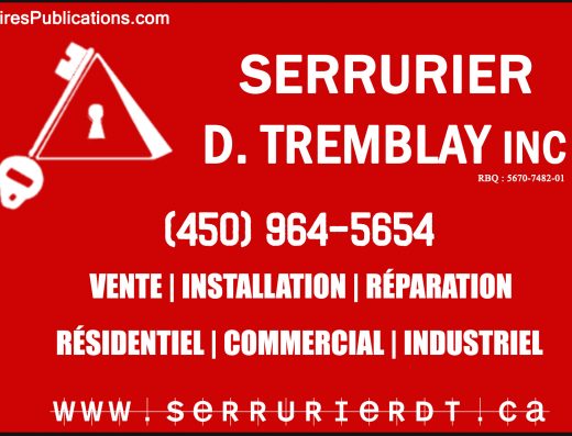 SERRURIER D TREMBLAY INC