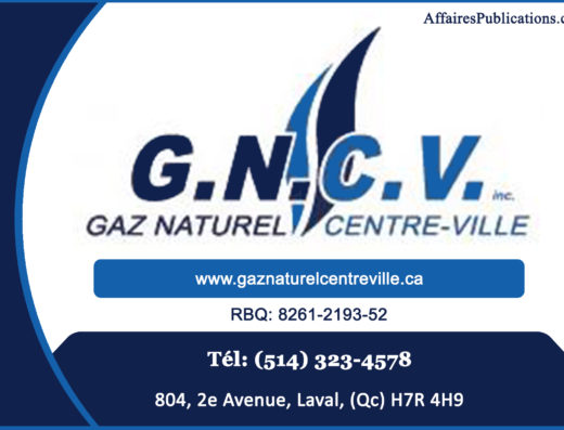 SERVICE DE GAZ NATUREL CENTRE-VILLE