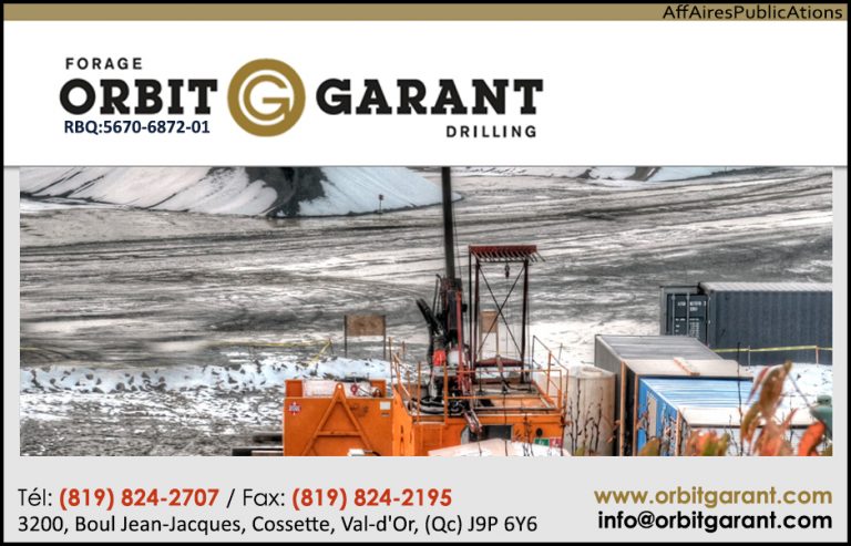 SERVICES FORAGE ORBIT GARANT