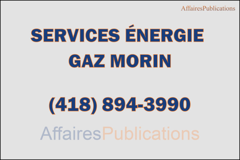 SERVICES ÉNERGIE GAZ MORIN