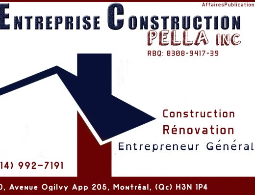 ENTREPRISE DE CONSTRUCTION PELLA INC